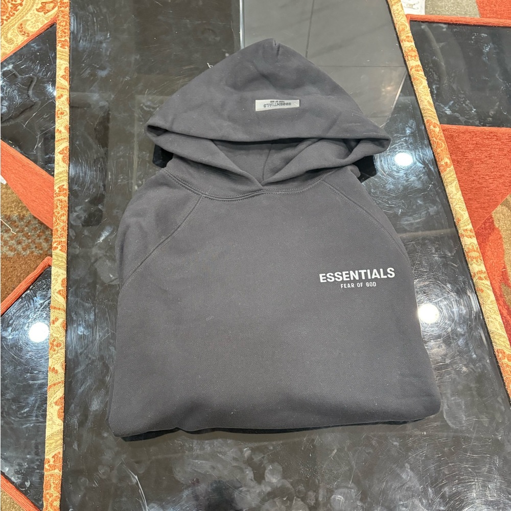 Fear of God Essentials Charcoal Hoodie